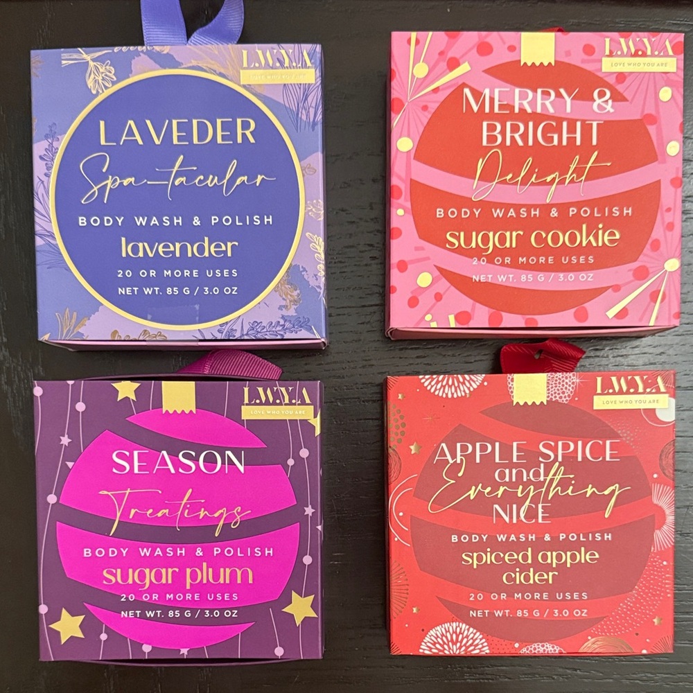 Festive Body Wash & Polish Set